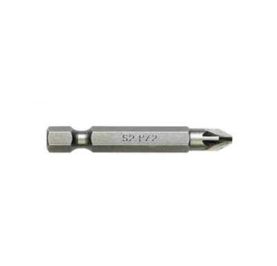 Stanley 6.3MM series cross-shaped screwdriver head PZ2x50mm (x100)63-038T-23 full figure