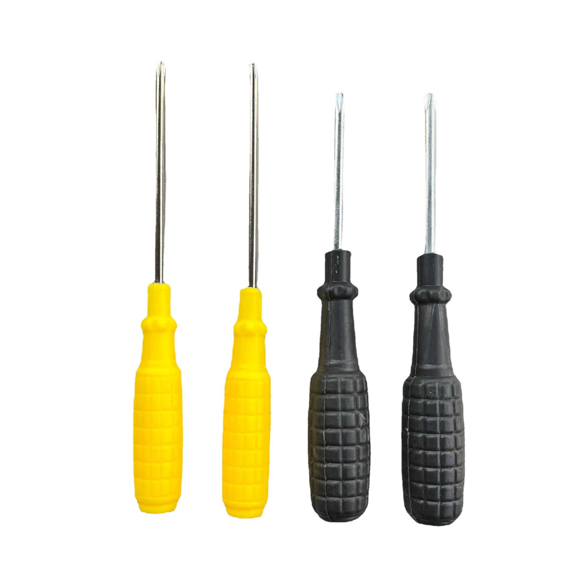 Wholesale gifts: 2-inch and 3-inch plum blossom flat-mouth screwdrivers, corn handles, grenade handles, flat-head cross screwdrivers Item Picture