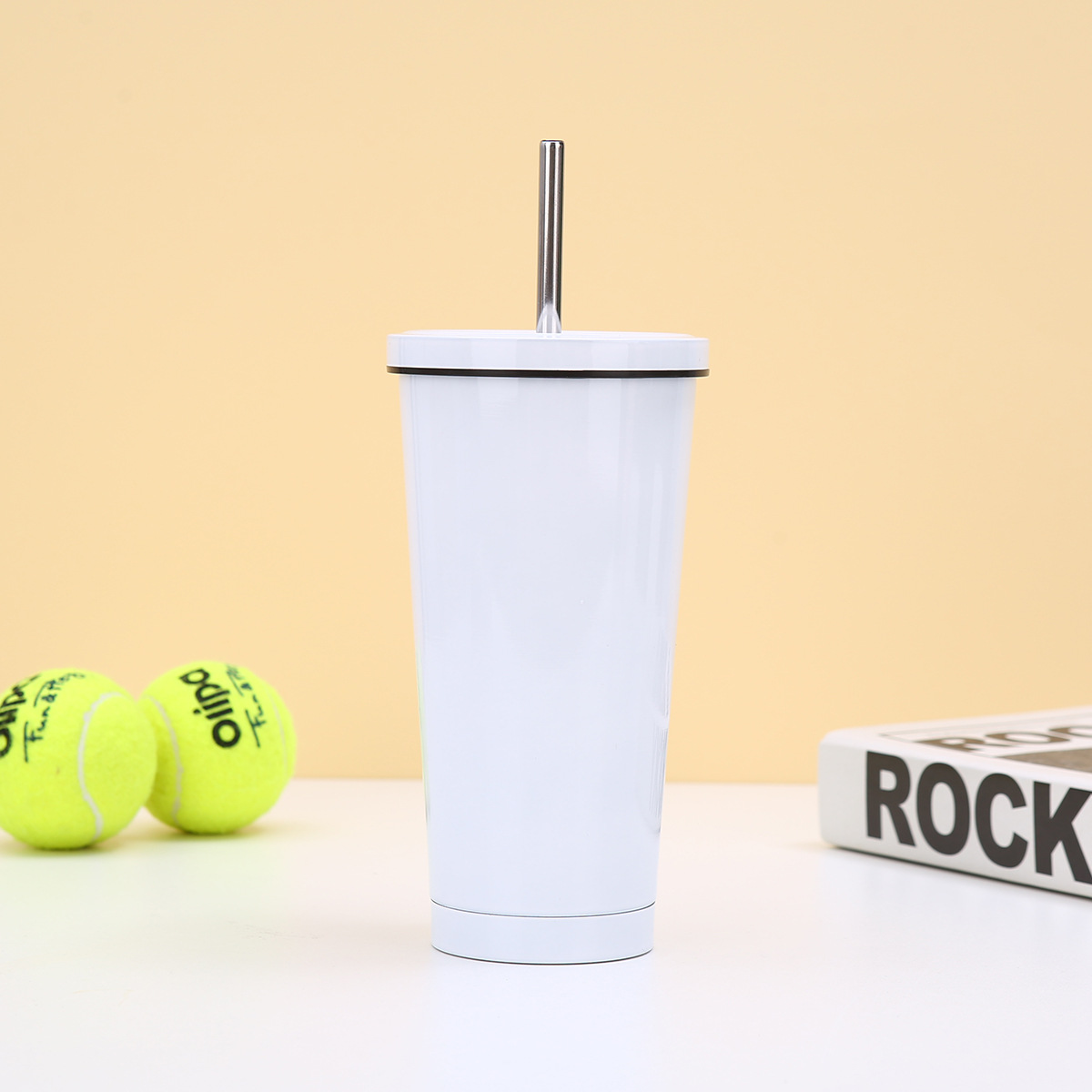 Wholesale of 304 stainless steel straw cups, large-capacity portable vacuum insulated cups, and multi-color fresh and portable coffee cups Application Scenario