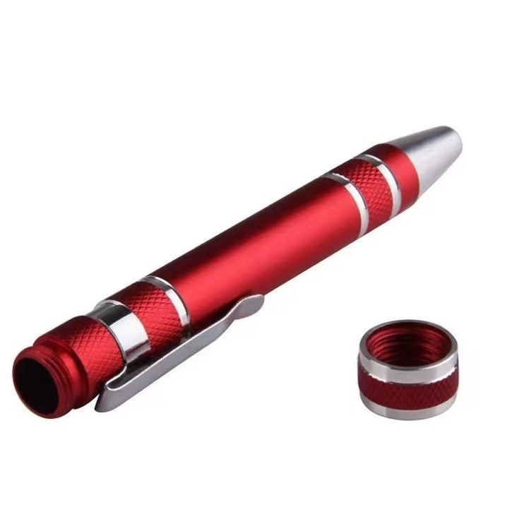 Multi-functional screwdriver, eight-in-one aluminum alloy disassembly tool, pen tip, one-line cross head changer screwdriver, precise Application Scenario