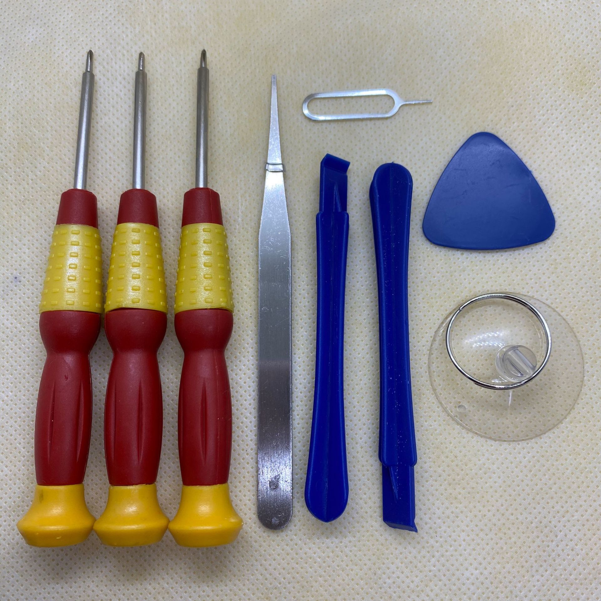 Mobile phone disassembly tools, repair, Apple laptop mini screwdriver set, all-in-one nine-piece screwdriver full figure