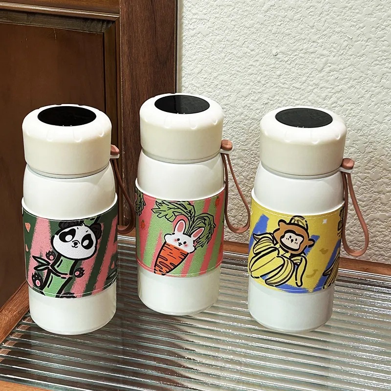 Portable, shockproof and cute 2024 new cup on Instagram, with a high level of appearance and a simple Korean-style niche tea-water separation brewing cup full figure