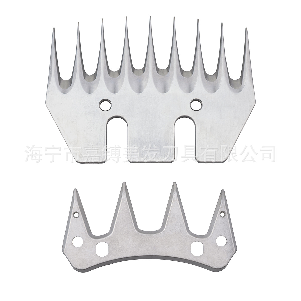 The new process upgrade of the straight 9-tooth / 13-tooth electric push shearing blade, pusher and head for shearing wool is universal and wear-resistant full figure