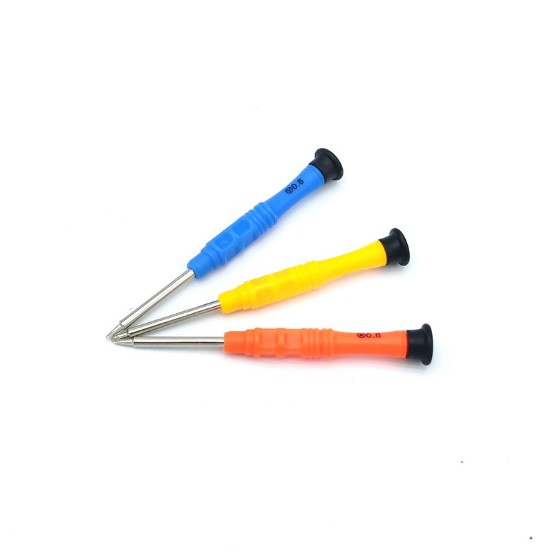 Five-color disassembly tools, mini toy screwdrivers, one-line five-star Y-shaped mobile phone and computer repair screwdrivers Application Scenario