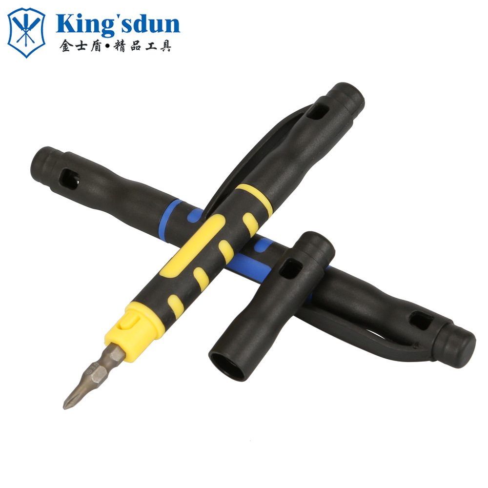 0.5-cent iPhone disassembly screwdriver 4-in-1 pen gift screwdriver tool factory price color change wholesale full figure