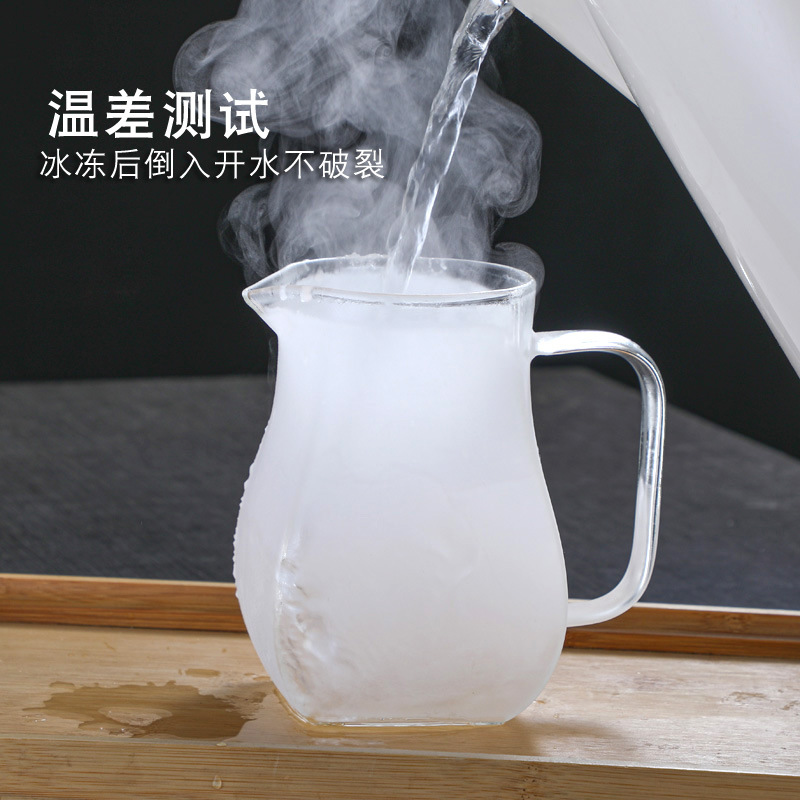 High borosilicate glass teapot, 304 stainless steel inner liner, thickened filter screen, tea brewer, high-temperature resistant tea teapot for household use Application Scenario
