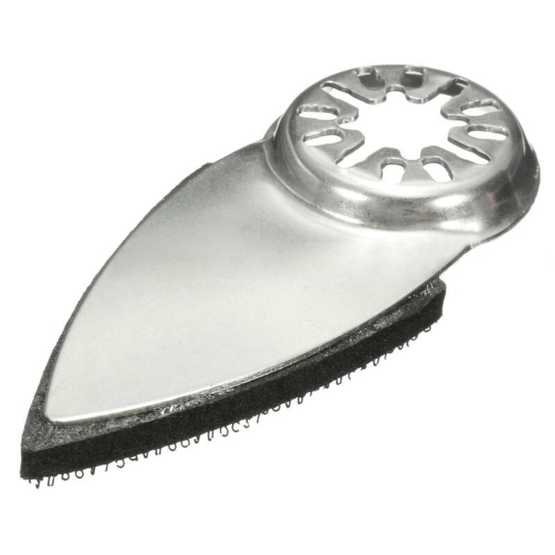 The Wan Yong Bao triangular sand pad is a multi-functional tool accessory for grinding tools Specification drawing
