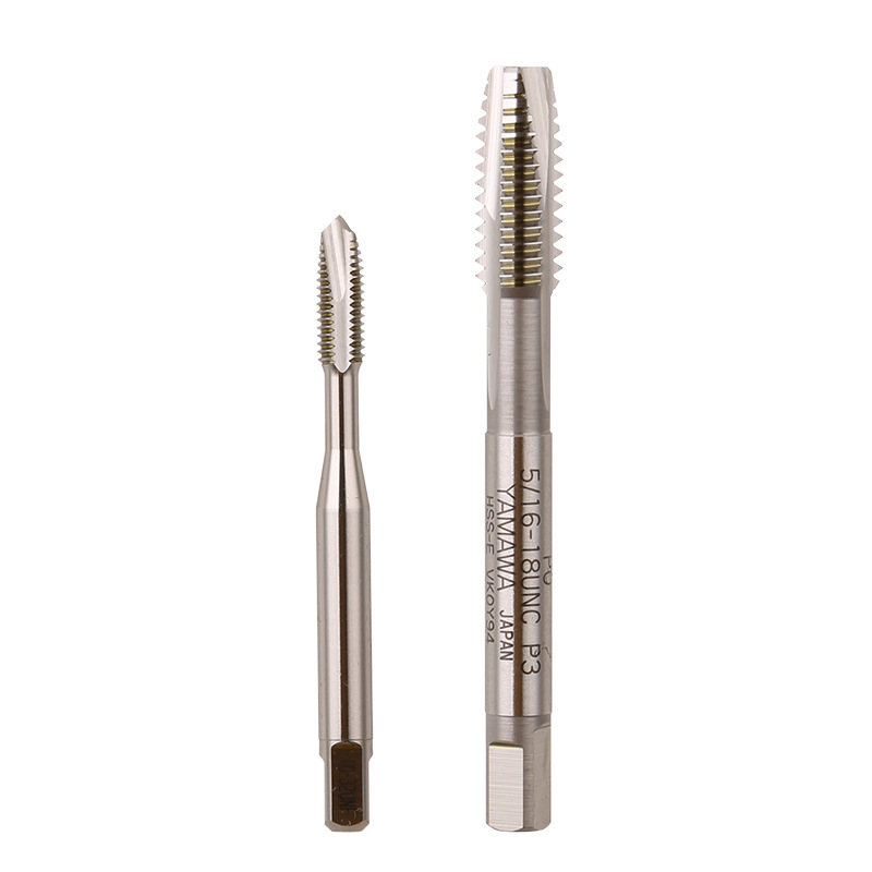 Japanese YAMAWA pre-electroplating enlarged lead taps 4-40, 6-32, 8-32, P3, P4 spiral taps Item Picture