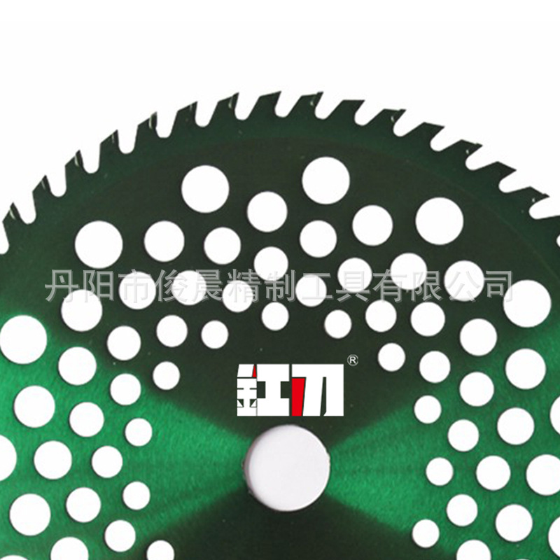 Factory wholesale of 9-inch 56-tooth brush cutters, circular saw blades, weeding saw blades, alloy blades, farm grass cutting blades and grass harvesting blades details Picture