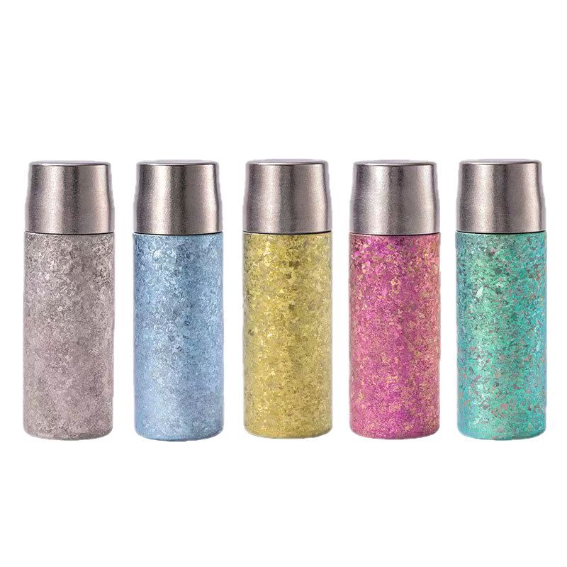 New pure titanium insulated cup, pure titanium antibacterial fresh-keeping water cup, portable men's and women's high appearance level titanium cup, business gift cup Item Picture