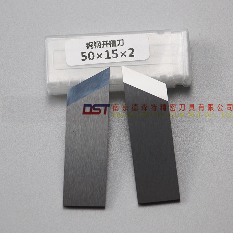 Gift box slotting blade, tungsten steel slotting machine blade, cardboard box slotting knife, trenching machine knife, factory direct sales Specification drawing