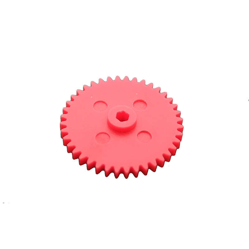 0.4-mold 1.8mm hexagonal hole plastic spur gear 40-tooth four-wheel drive car toy accessory transmission gear 401.8A Item Picture