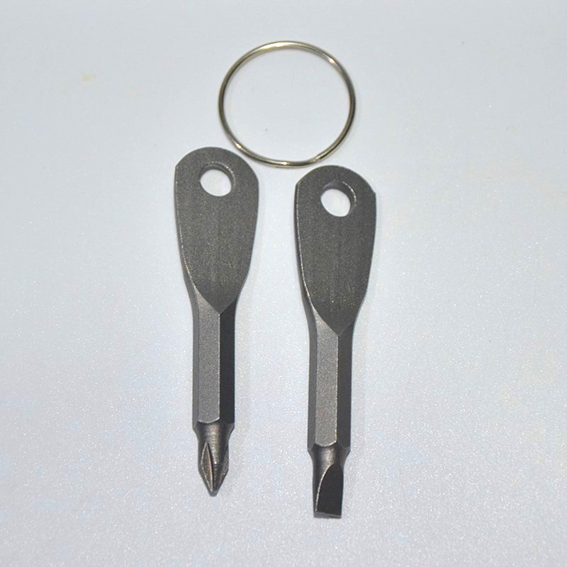 Outdoor EDC portable emergency small tools, key dual-purpose set, screwdriver, cross and straight combination tool undefined