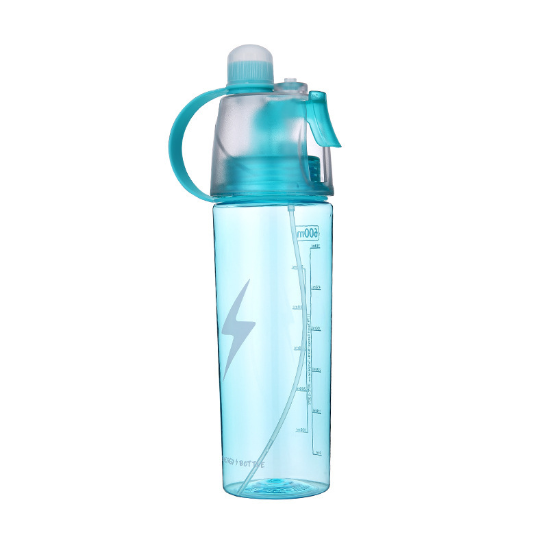 Cross-border best-selling spray water cups for hydrating and cooling, Kobe portable sports outdoor summer student cups, one-piece consignment Item Picture