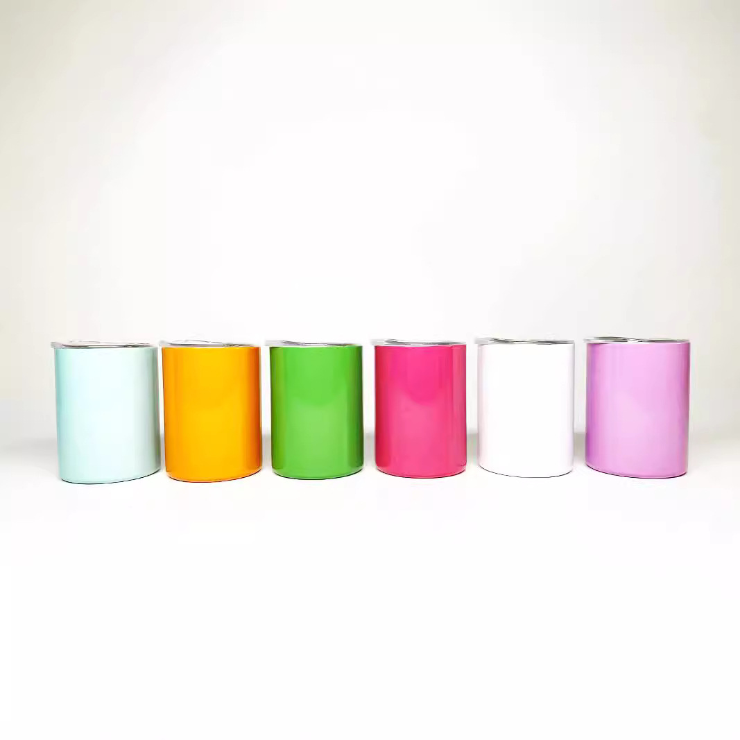 3oz straight cup, heat sublimation insulated cup, car cup, 304 stainless steel wine cup, mini straw cup, foreign trade water cup details Picture