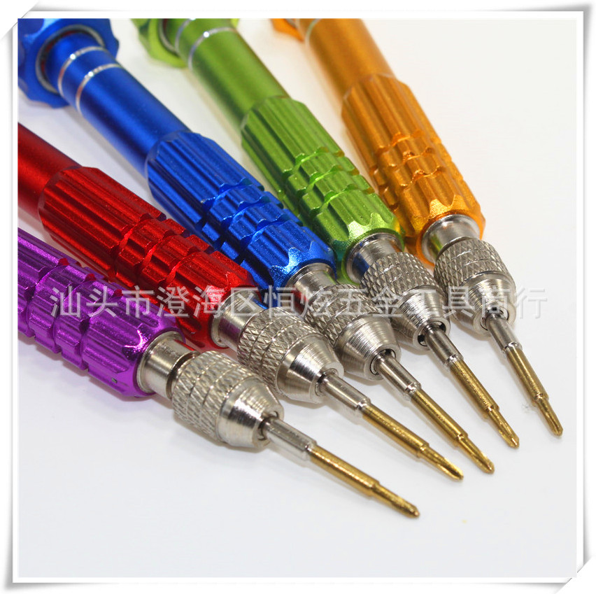 Five-in-one screwdriver, Apple dedicated 5-in-one screwdriver set, mobile phone repair and disassembly tool details Picture