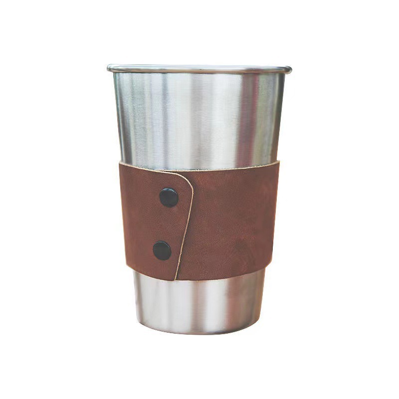 Gourment outdoor camping water cup, stainless steel portable heat-resistant coffee cup, Nordic Ins-style beer mug, picnic Application Scenario