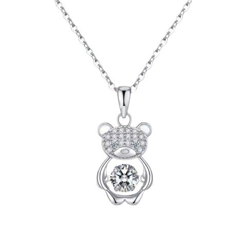 Fashionable and light luxury titanium steel necklace, versatile and high-end, niche pendant, sweet and elegant, collarbone chain, non-fading accessory Item Picture