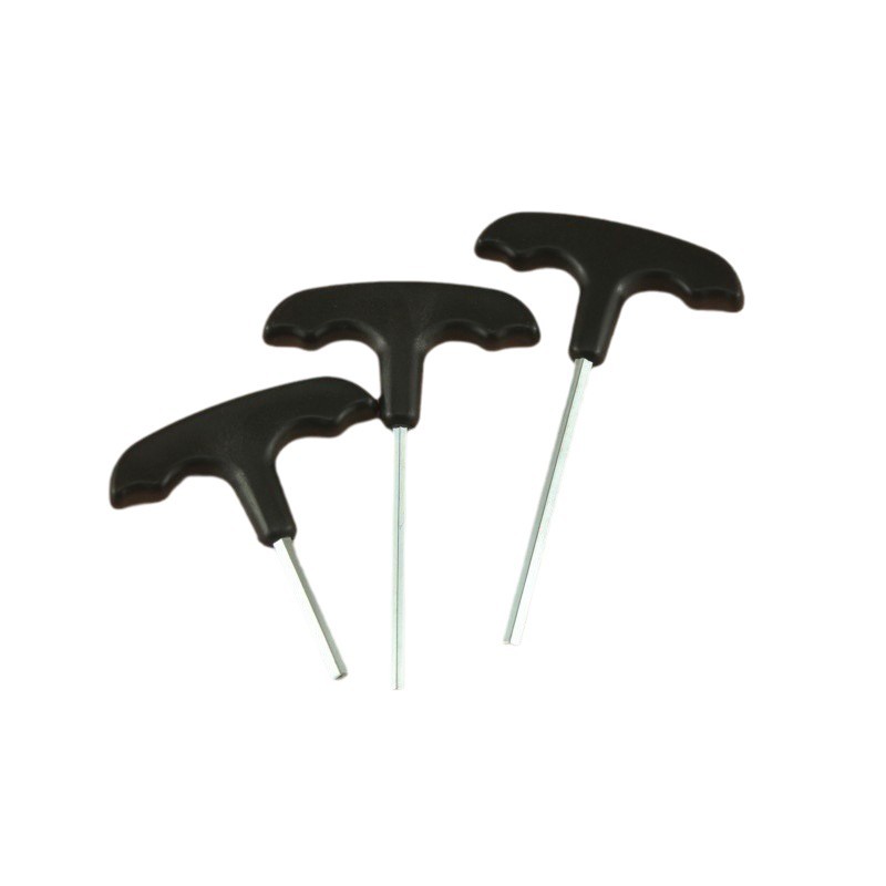 T-shaped cross-head screwdriver, T-shaped Allen wrench, simple screwdriver, flat head Allen screwdriver Item Picture