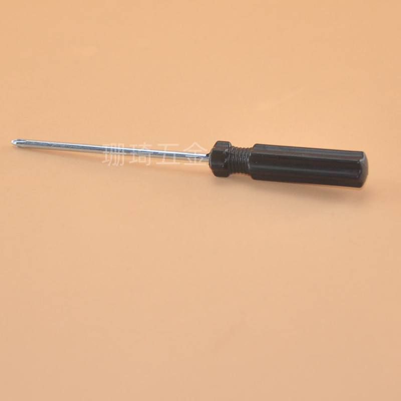 Screwdriver, cross mini transparent screwdriver, crystal magnetic small screwdriver, screwdriver taper undefined