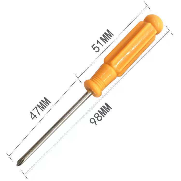 2.5MM cross-shaped small screwdriver toy, complimentary small screwdriver, screwdriver toy, battery box disassembly details Picture
