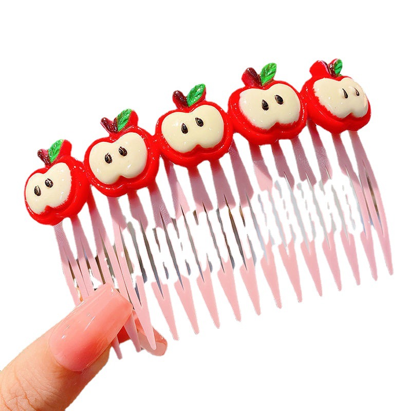 Children's hair combs and pins, little girls' bangs combs, girls' hair clips and headwear, baby hair accessories, broken hair arrangement, hair clip wholesale Item Picture