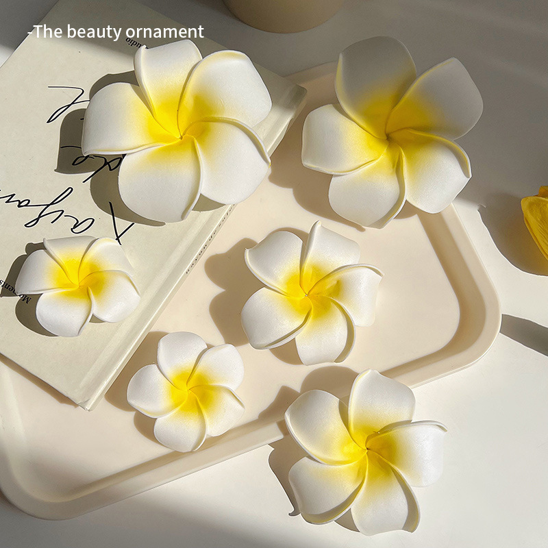 The super fairy-like frellia hair clip is a perfect match for women's spring and summer outings. It features side bangs, broken hair and a duckbill clip, creating an atmosphere full figure