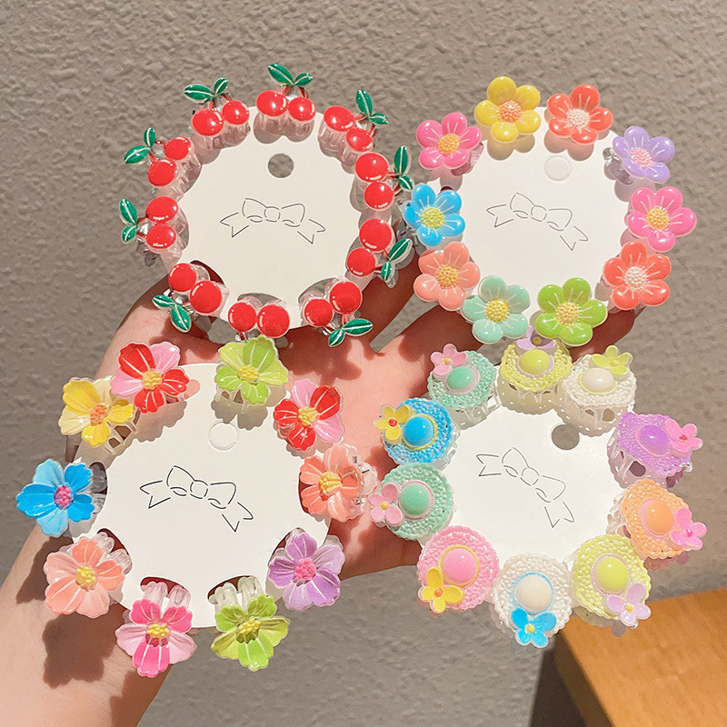 Children's bangs, hair clips, baby, small mini grab clips, girls' hair clips, cute princess hair accessories Specification drawing