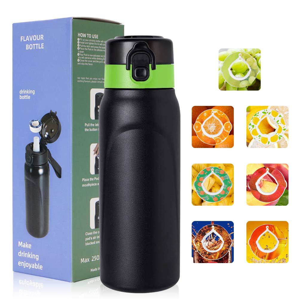 Amazon's best-selling stainless steel playful insulated cup 750ML portable straw Bouncing autumn and winter scented cup, 0 calories, 0 sugar full figure