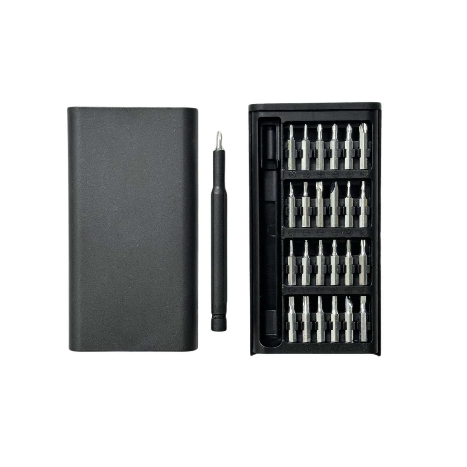 24-in-one screwdriver set, cross-shaped and flat-head precision tools for disassembling and repairing mobile phones and computers, 25-in-one screwdriver undefined