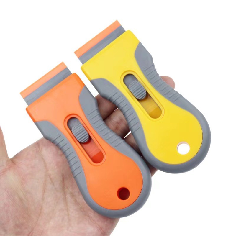 Supply single-head push scrapers, mobile phone screen repair tools, glass cleaning scrapers, and car film de-gluing accessories Specification drawing