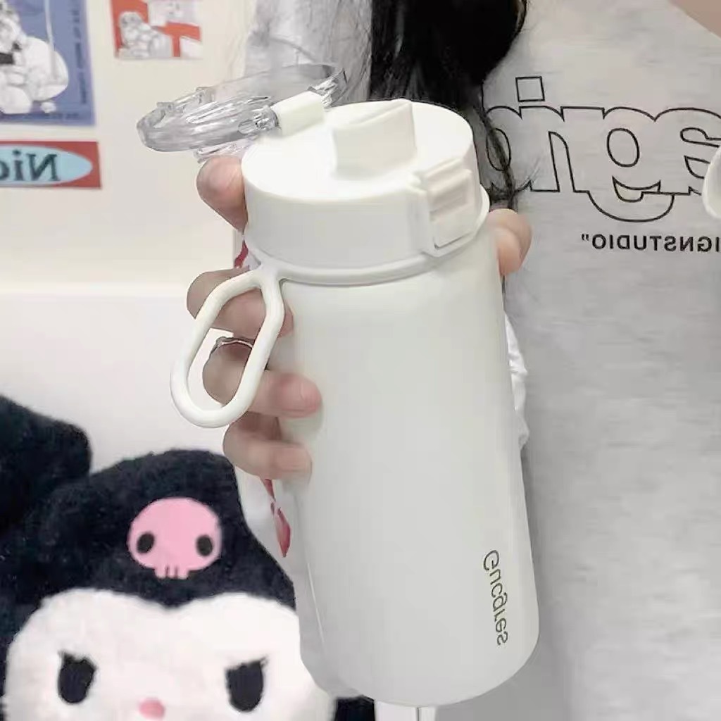 New Muji alternative insulated cup, high appearance level, simple 316 stainless steel water cup, business gift, tea-water separation cup Application Scenario