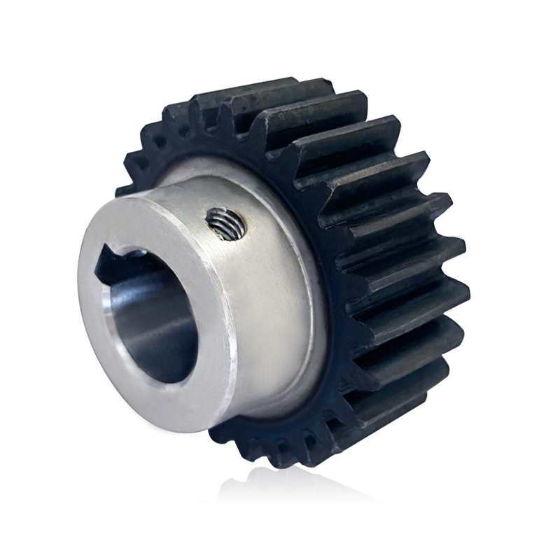 Customized convex gear 2-mold 12-50 teeth with step gear, spur gear, convex shoulder teeth and motor teeth Item Picture