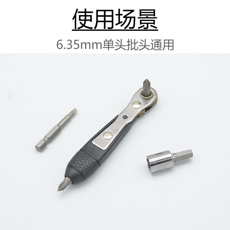 The upgraded 36-tooth double-head mini ratchet screwdriver can be operated in both forward and reverse directions, making it a labor-saving wrench specifically designed for narrow Spaces details Picture