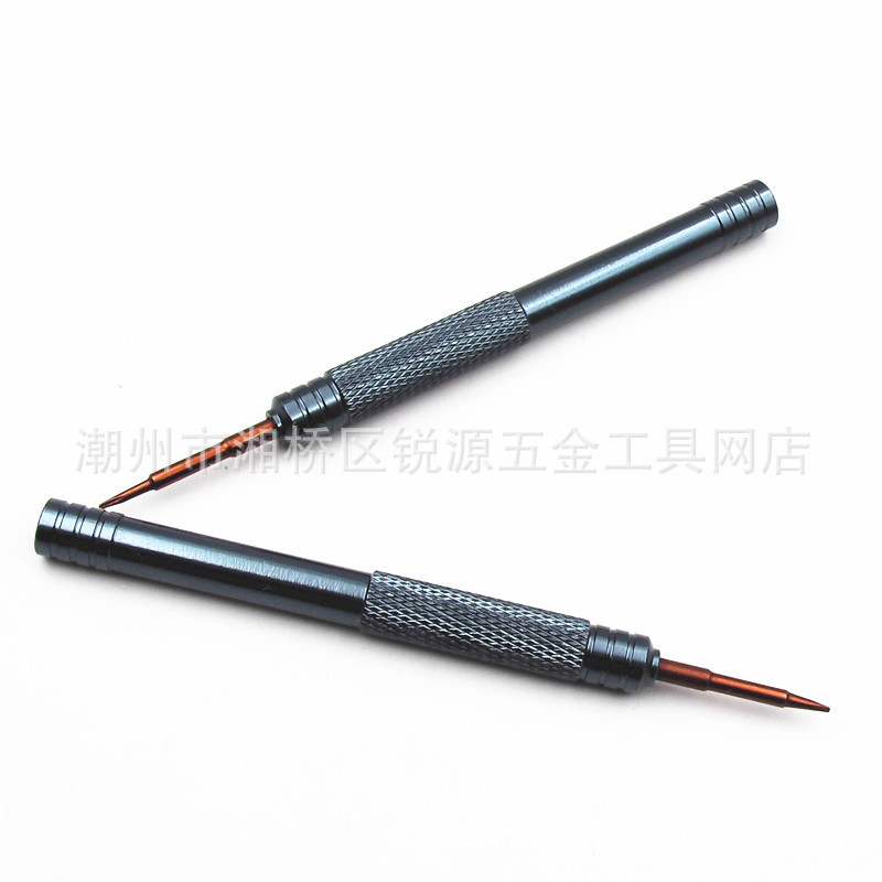 Aluminum screwdriver, mobile phone, glasses, screwdriver tool set, Apple 7, 0.6Y, 0.8 watch, cross screwdriver Item Picture