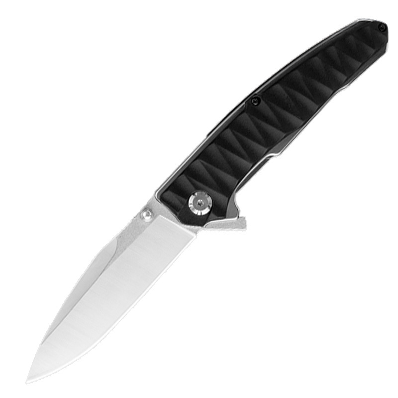 Manufacturer's in-stock outdoor camping D2 Python folding knife, a sharp, high-hardness portable knife undefined