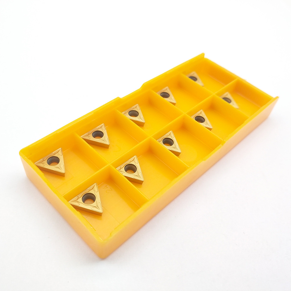 Cross-border foreign trade CNC blade TCMT110204 US735 hard alloy coating full figure