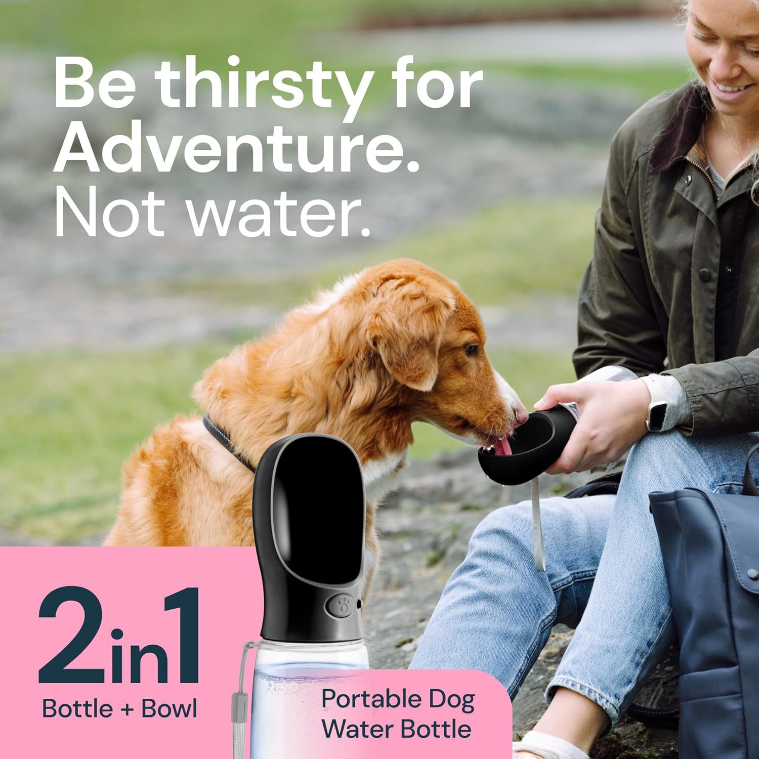 Cross-border pet travel cups, outdoor water cups, portable outdoor travel water bottles, dog water dispensers, cat water bottles details Picture