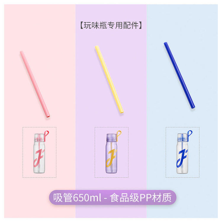 Joyfit Playful Bottle Drinking Magic Tool 650ml Water Cup Accessories Cup Lid Suction Nozzle Straw Handle Connection Tube Application Scenario