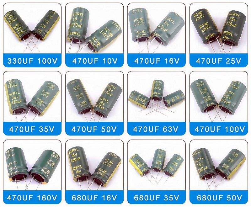 电解电容10UF 400V电容器8*12 8*13 10*13 10*16详情8
