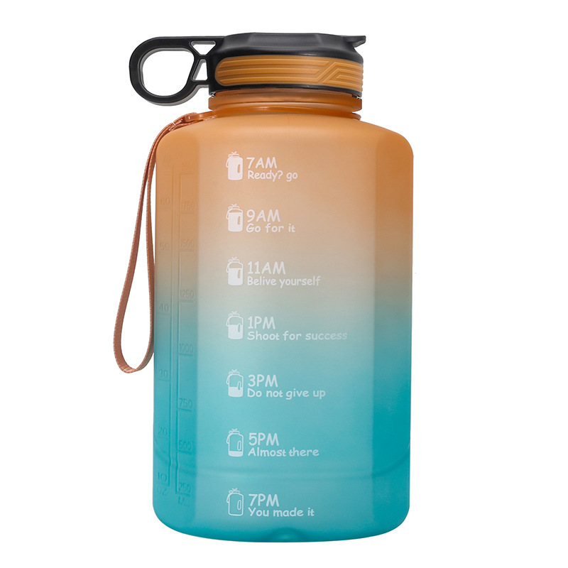New 1-gallon large-capacity outdoor sports water bottle, fitness water cup and half-gallon plastic cup for cross-border e-commerce are in stock Application Scenario
