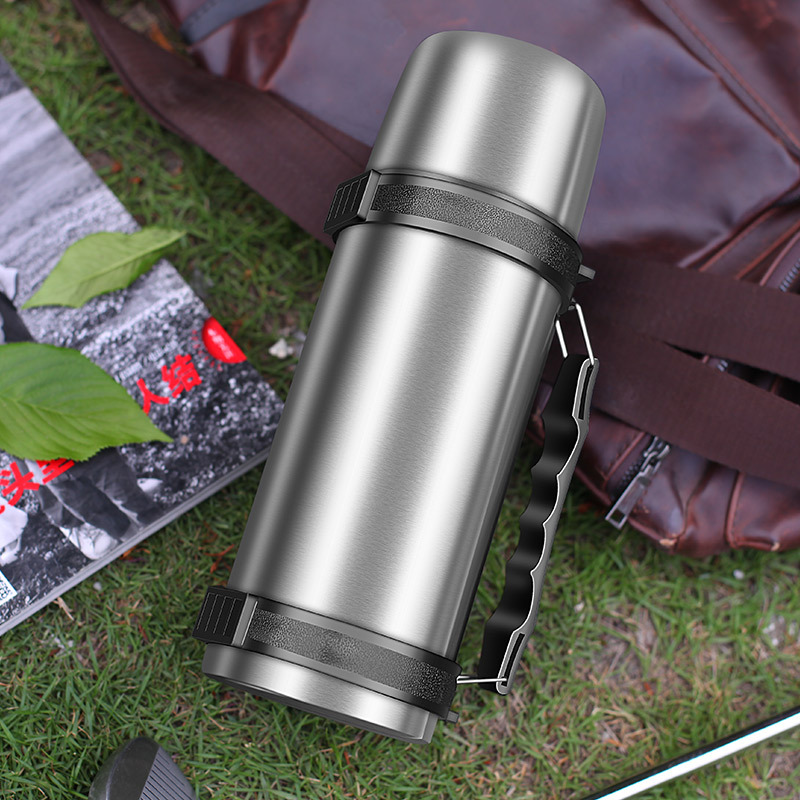 Wholesale and direct supply of 1L stainless steel insulated flasks, household vacuum travel flasks, outdoor insulated flasks, large-capacity sports water bottles Specification drawing