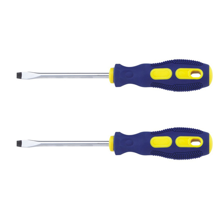 Anti-slip handle manual plum blossom screwdriver, cross-head screwdriver, 6-inch screwdriver, hardware tools wholesale details Picture
