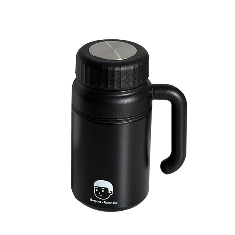 Xuan Xiaoqing stainless steel water cup, ladies' portable cup, large-capacity portable thermos flask, high appearance level, handle thermos cup Item Picture