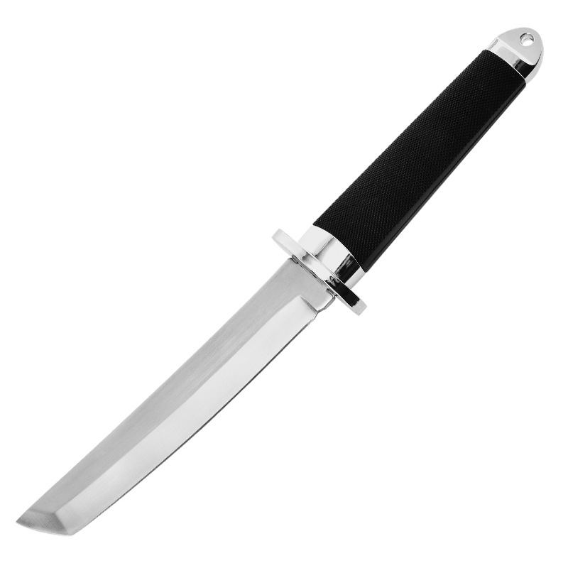 Camping outdoor straight knife, wilderness tactical survival knife, one-piece keel knife, Sanmei Japanese knife, portable camping tactical knife Item Picture