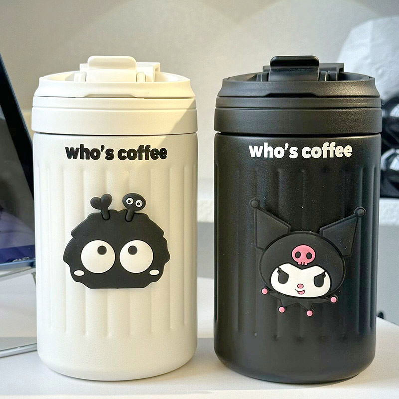 New outdoor sealed insulated cup, ins style, high appearance level, portable insulated cup, simple and portable coffee cup for girls Specification drawing