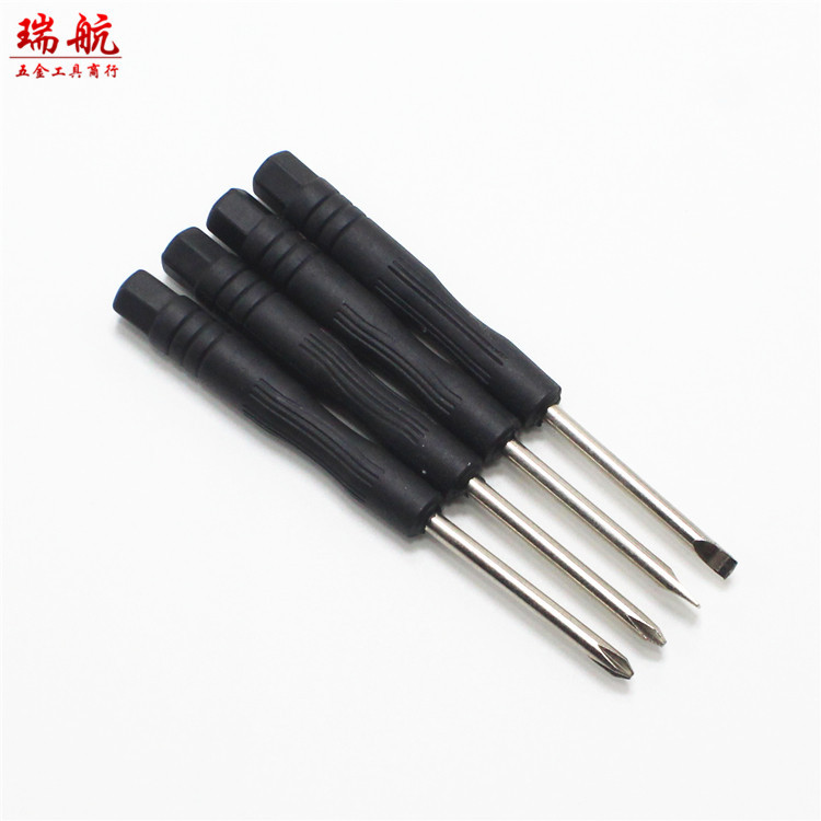 3.0 Cross-head screwdriver, 3mm flat-head screwdriver, small screwdriver, small screwdriver, cross-head full figure