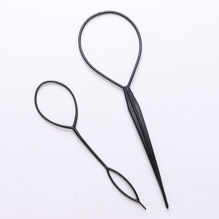 Adult and children's hair tying tools, women's hair curling machine, hair cleaning and braiding tools, flower bud bun hair pulling needle, hair threading needle Application Scenario