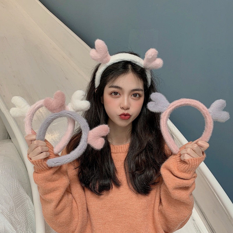 In autumn and winter, a cute rabbit-hair antler hairband has emerged. Instagram influencers have released versatile makeup, hair and headwear accessories Specification drawing