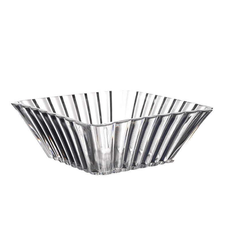 Acrylic snack plates, plastic snack plates for bars and KTVS, round snack plates, square dried fruit plates, household small fruit plates Application Scenario